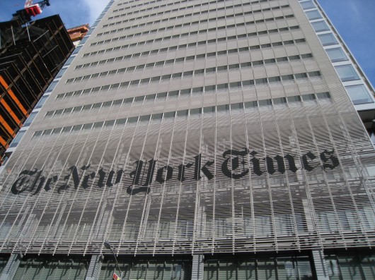 Somewhat ironically, the New York Times' own building is designed by none other than