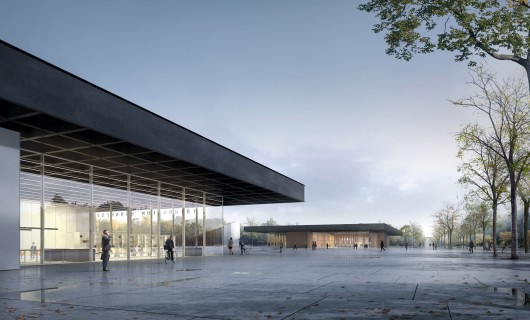 Ground View from Boulevard. Image © GSMM