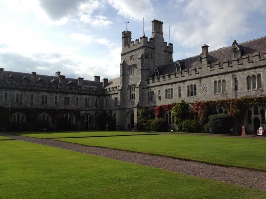 University College Cork's main quadrangle. Image © Flickr CC user Meg Marks