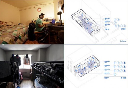SITU documentation of shared apartments. Image © SITU Studio and Jeyhoun Allebaugh