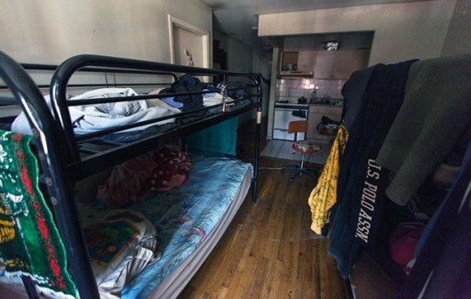 SITU documentation of shared housing in East New York, Brooklyn. Image © Jeyhoun Allebaugh