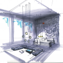 A space: Lofts in Berlin Mitte / plajer & franz studio A space: Lofts in Berlin Mitte / plajer & franz studio Sketch