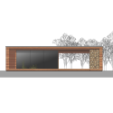 Holiday Cottage / Tóth Project Architect Office Holiday Cottage / Tóth Project Architect Office Elevation