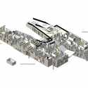 Mosfellsbær Preperatory High School / A2F arkitektar Mosfellsbær Preperatory High School / A2F arkitektar Isometric