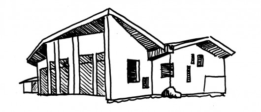 MASS Design Group. Umusozi Ukiza “Healing Hill” Doctors' Housing. Butaro, Rwanda