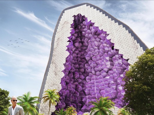 View from Base of Tower. Image © NL Architects