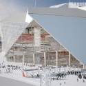 360 Architecture Tops New Atlanta Stadium with Retractable "Roof Petals" Courtesy of New Atlanta Stadium