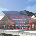 360 Architecture Tops New Atlanta Stadium with Retractable "Roof Petals" Courtesy of New Atlanta Stadium
