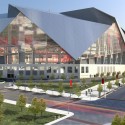 360 Architecture Tops New Atlanta Stadium with Retractable "Roof Petals" Courtesy of New Atlanta Stadium
