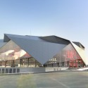 360 Architecture Tops New Atlanta Stadium with Retractable "Roof Petals" Courtesy of New Atlanta Stadium