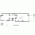 The Linear House / Green Dot Architects Floor Plan