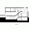 The Linear House / Green Dot Architects Section