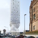 MVRDV to Construct Twisting “Hourglass-Shaped” Tower Near Vienna's Famous Gasometers MVRDV to Construct Twisting “Hourglass-Shaped” Tower Near Vienna's Famous Gasometers © MVRDV
