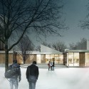 JAJA Selected to Restore Copenhagen Swimming Hall Entrance. Image © JAJA architects