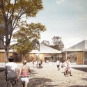 JAJA Selected to Restore Copenhagen Swimming Hall Entrance. Image © JAJA architects