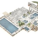 JAJA Selected to Restore Copenhagen Swimming Hall Axo. Image © JAJA architects
