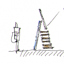 Viennese Guest Room / heri&salli Sketch