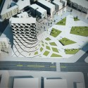 Paolo Venturella's Molise Headquarters to Feature Rotating Parametric Pixels Site context. Image Courtesy of Paolo Venturella Architecture