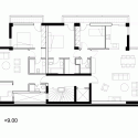 Apartment Building in Deinokratous Street, Athens / Giorgos Aggelis Apartment Building in Deinokratous Street, Athens / Giorgos Aggelis Floor Plan