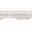 El Carmen Hospital Maipu / BBATS Consulting & Projects + Murtinho+Raby Arquitectos South Elevation