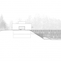 Melgaço Sports School Monte Prado / Pedro Reis Arquitecto West Elevation
