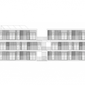 141 housings / MDR Architectes 141 housings / MDR Architectes Elevation E