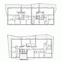 32 Housing / MDR Architectes 32 Housing / MDR Architectes Second Floor Plan