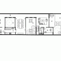 Modern Tube House  / MimANYSTUDIO  + REAL Ground Floor Plan