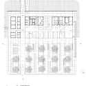 Day Centre and Housing for the Disabled / Archea Associati Basement Floor Plan
