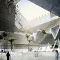AGi architects "Floating" Courthouse Wins Second Prize in Qatar Competition © Poliedro Estudio