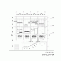 Nest We Grow  / College of Environmental Design UC Berkeley  + Kengo Kuma & Associates East Elevation
