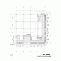 Nest We Grow  / College of Environmental Design UC Berkeley  + Kengo Kuma & Associates Fourth Floor Plan