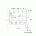 Nest We Grow  / College of Environmental Design UC Berkeley  + Kengo Kuma & Associates North Elevation