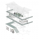 Nest We Grow  / College of Environmental Design UC Berkeley  + Kengo Kuma & Associates Program Diagram 2