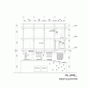 Nest We Grow  / College of Environmental Design UC Berkeley  + Kengo Kuma & Associates West Elevation
