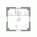 Room On The Roof  /  i29 interior architects First Floor Plan