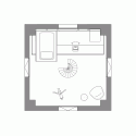 Room On The Roof  /  i29 interior architects Second Floor Plan