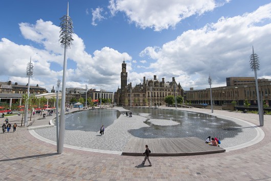 Bradford City Park. Image © Gillespies