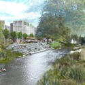 The Building Centre Presents "Rethinking the Urban Landscape" Avon River Precinct. Image © BDP