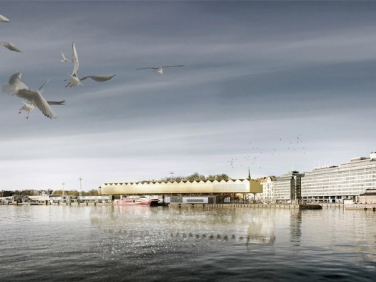 One of the finalists in the Guggenheim Helsinki competition. Image Courtesy of Malcolm Reading Consultants