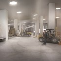 Interior view of the loading bay. Image Courtesy of O25