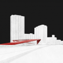 Architects of Invention and Archiplan Propose "Origami Highline" for Santiago Courtesy of Architects of Invention