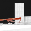 Architects of Invention and Archiplan Propose "Origami Highline" for Santiago Courtesy of Architects of Invention