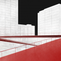 Architects of Invention and Archiplan Propose "Origami Highline" for Santiago Courtesy of Architects of Invention