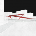 Architects of Invention and Archiplan Propose "Origami Highline" for Santiago Courtesy of Architects of Invention