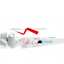 Architects of Invention and Archiplan Propose "Origami Highline" for Santiago Courtesy of Architects of Invention