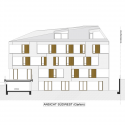 Office Building / Blocher Blocher Partners Office Building / Blocher Blocher Partners Elevation