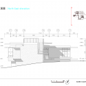 The Pacific House  / Wang, Pe-Jen Architects North-east Elevation