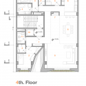 Afsharian's House / ReNa Design Afsharian's House / ReNa Design Fourth Floor Plan