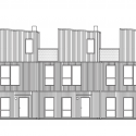 Fittja Terraces / Kjellander + Sjöberg Architects Fittja Terraces / Kjellander + Sjöberg Architects Elevation 1